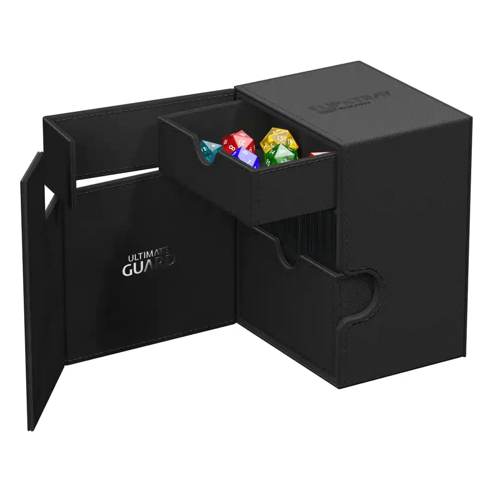 Ultimate Guard Flip`n`Tray 133+ XenoSkin Negru poza produsului