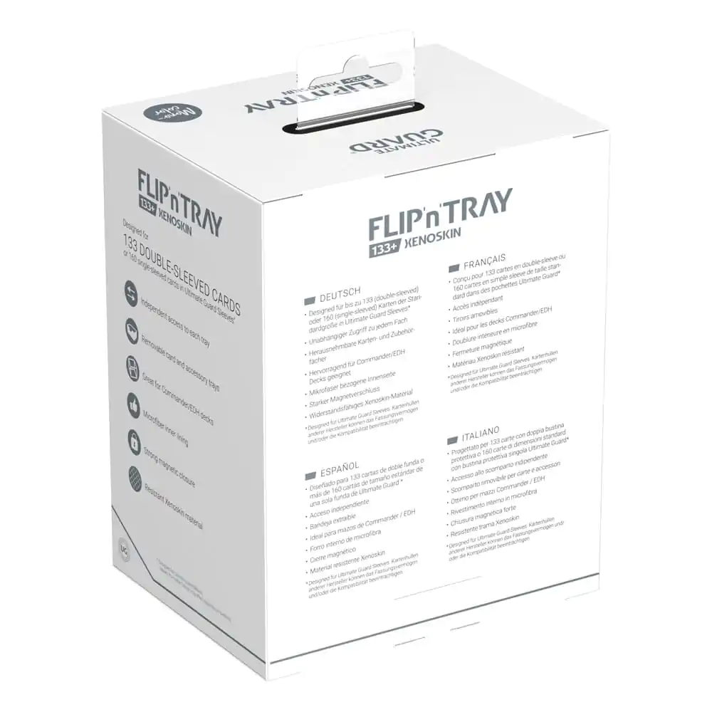 Ultimate Guard Flip`n`Tray 133+ XenoSkin Negru poza produsului