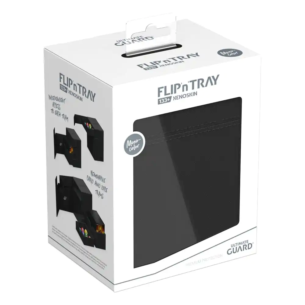 Ultimate Guard Flip`n`Tray 133+ XenoSkin Negru poza produsului
