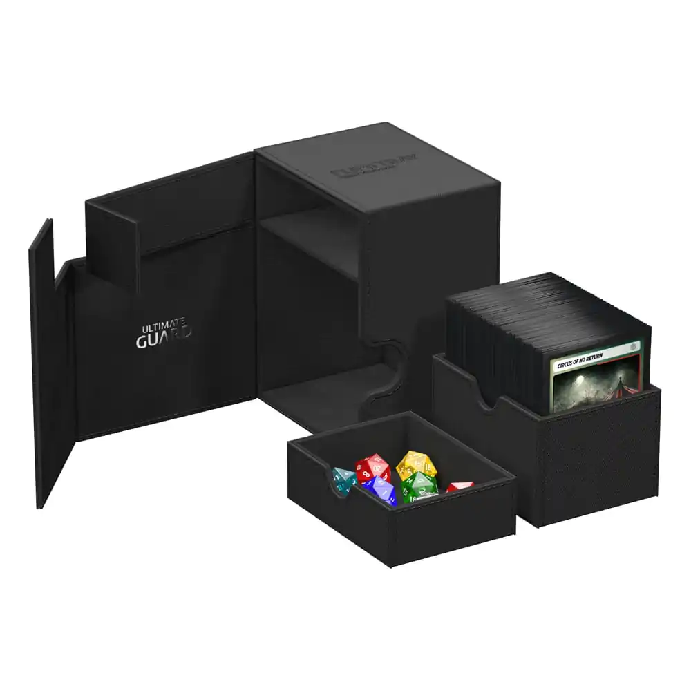 Ultimate Guard Flip`n`Tray 133+ XenoSkin Negru poza produsului
