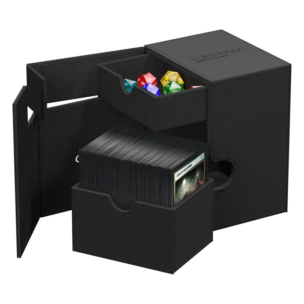 Ultimate Guard Flip`n`Tray 133+ XenoSkin Negru poza produsului