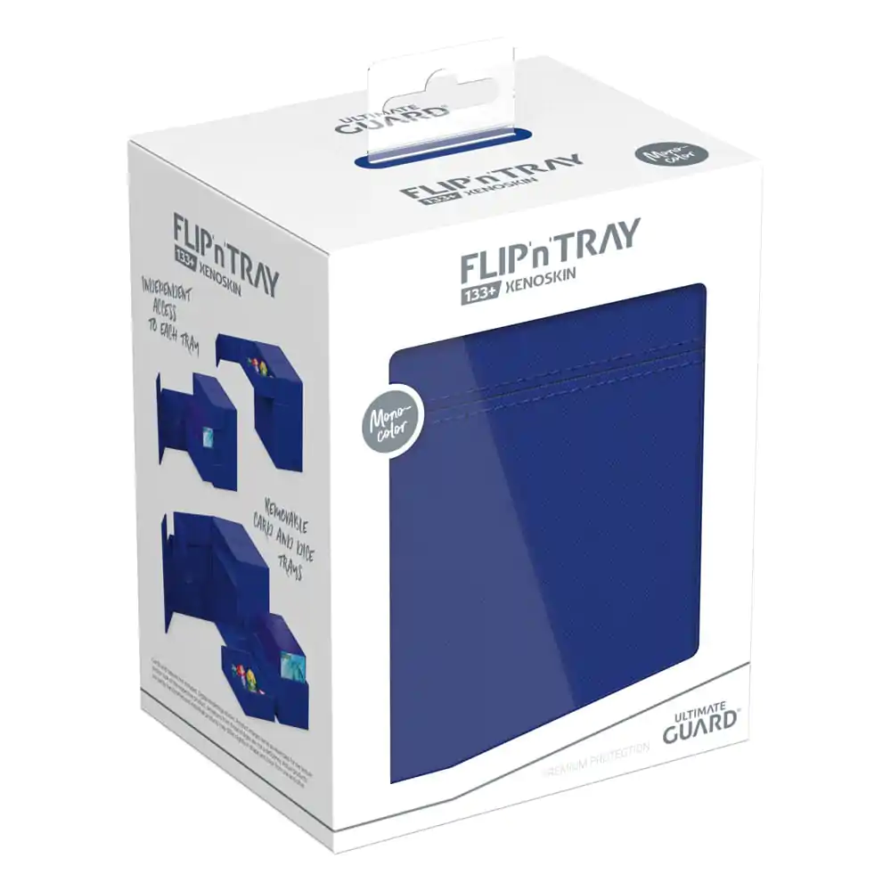 Ultimate Guard Flip`n`Tray 133+ XenoSkin Albastru poza produsului