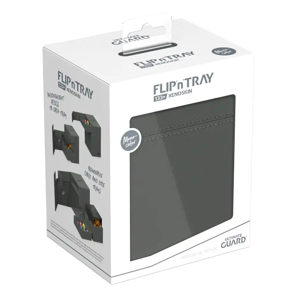 Ultimate Guard Flip`n`Tray 133+ XenoSkin Gri poza produsului