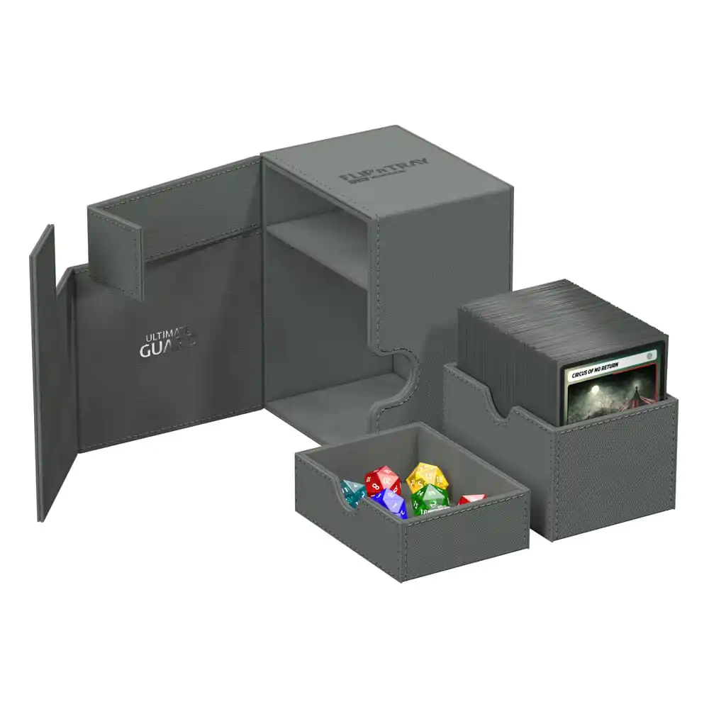 Ultimate Guard Flip`n`Tray 133+ XenoSkin Gri poza produsului