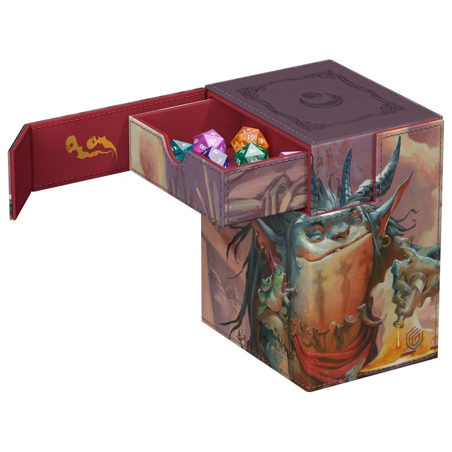 Ultimate Guard Flip'n'Tray 133+ Xenoskin Magic: The Gathering "Lorwyn Eclipsed" - Grub, Storied Matriarch poza produsului