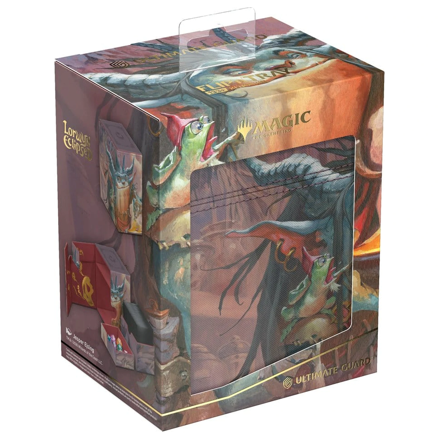Ultimate Guard Flip'n'Tray 133+ Xenoskin Magic: The Gathering "Lorwyn Eclipsed" - Grub, Storied Matriarch poza produsului