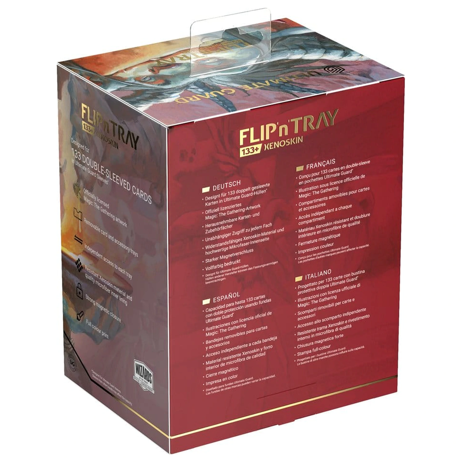 Ultimate Guard Flip'n'Tray 133+ Xenoskin Magic: The Gathering "Lorwyn Eclipsed" - Grub, Storied Matriarch poza produsului