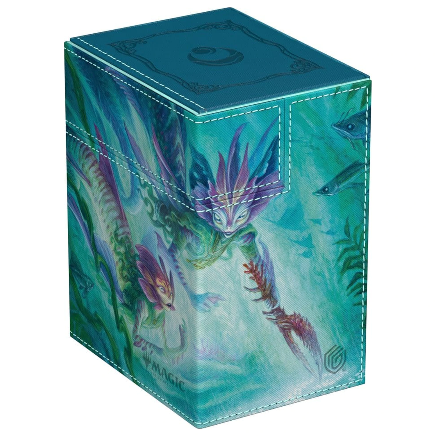 Ultimate Guard Flip'n'Tray 133+ Xenoskin Magic: The Gathering "Lorwyn Eclipsed" - Silvergill Mentor poza produsului
