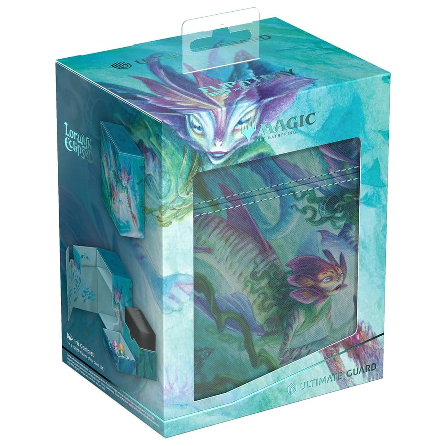 Ultimate Guard Flip'n'Tray 133+ Xenoskin Magic: The Gathering "Lorwyn Eclipsed" - Silvergill Mentor poza produsului