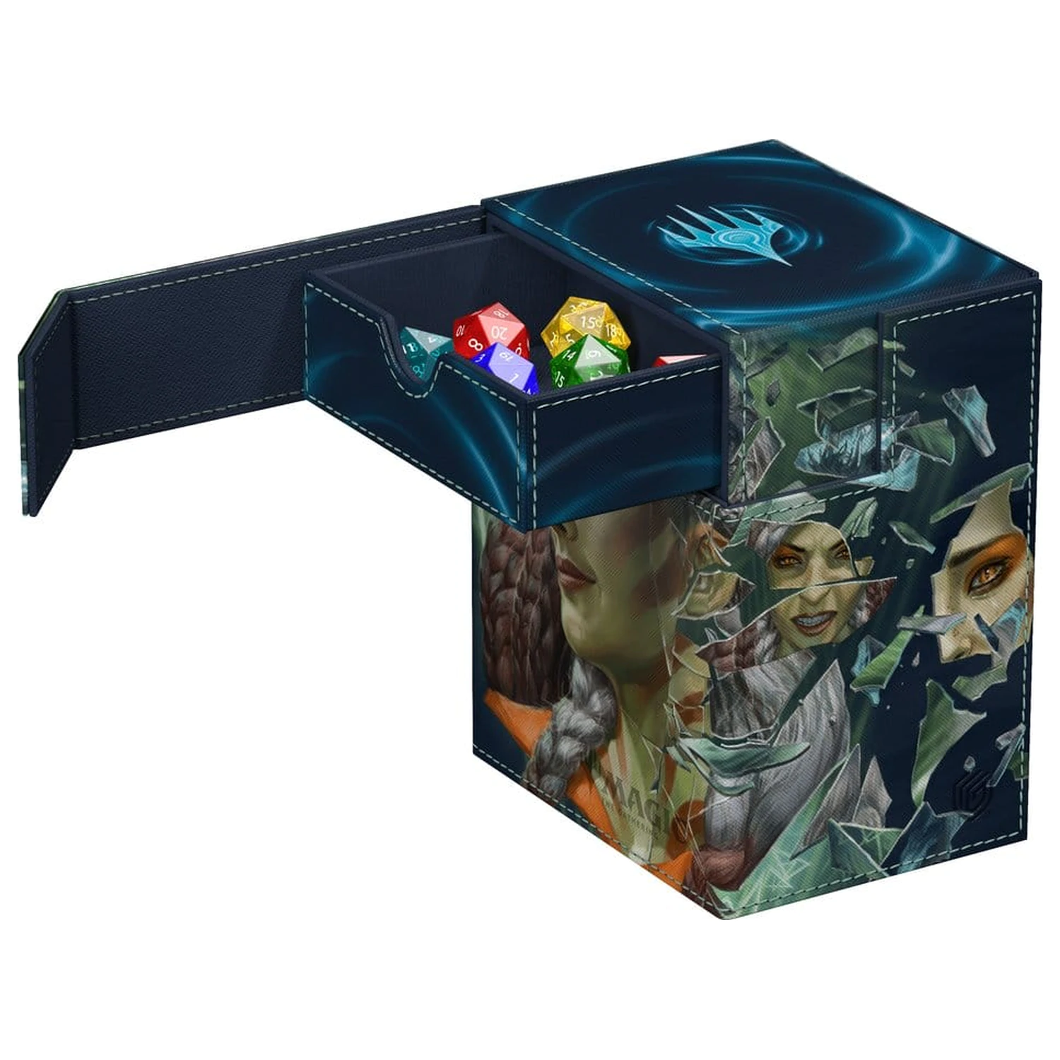 Ultimate Guard Flip'n'Tray 133+ Xenoskin Magic: The Gathering "Reality Fracture" - Way of the Mind Sculptor / Way of the Paradox poza produsului
