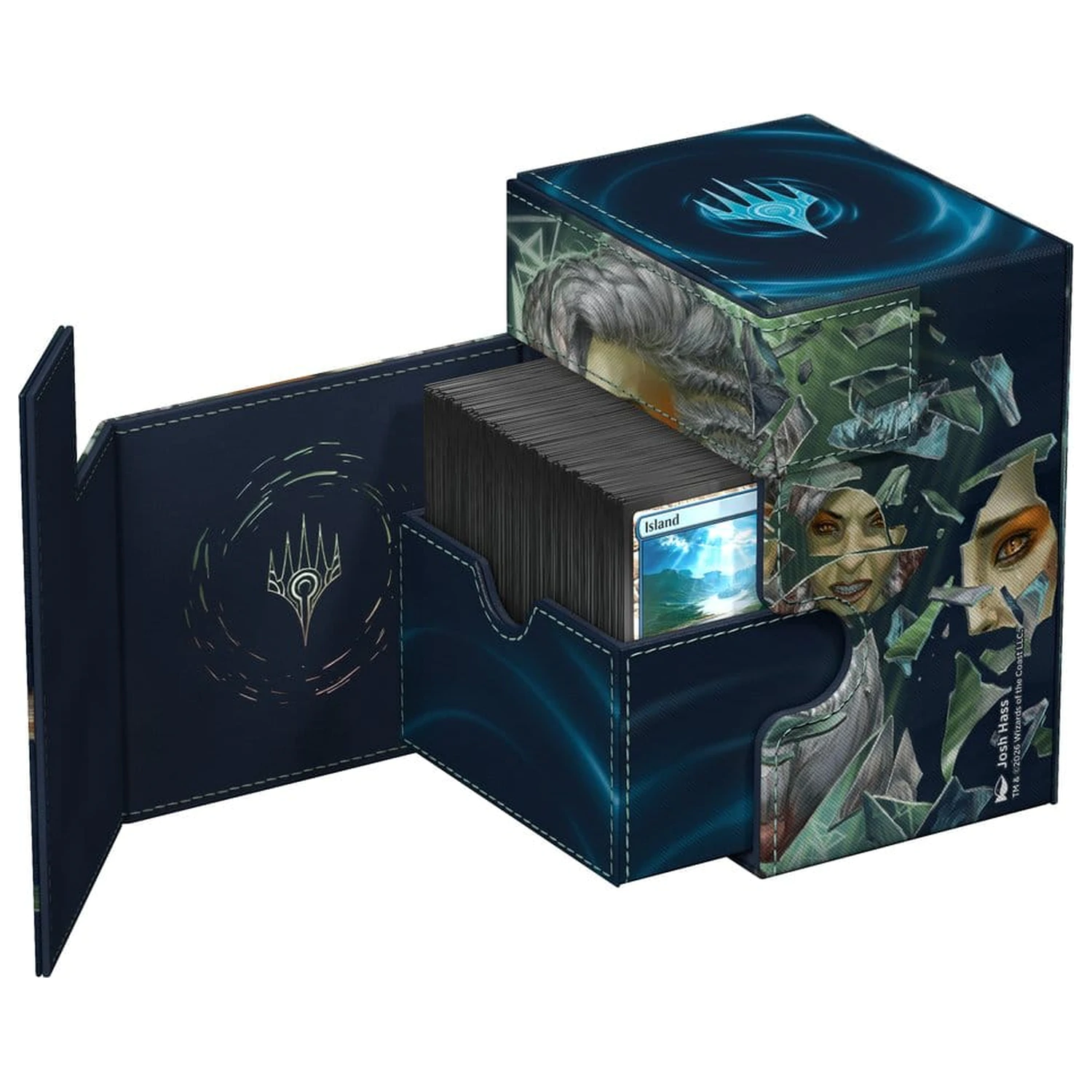 Ultimate Guard Flip'n'Tray 133+ Xenoskin Magic: The Gathering "Reality Fracture" - Way of the Mind Sculptor / Way of the Paradox poza produsului