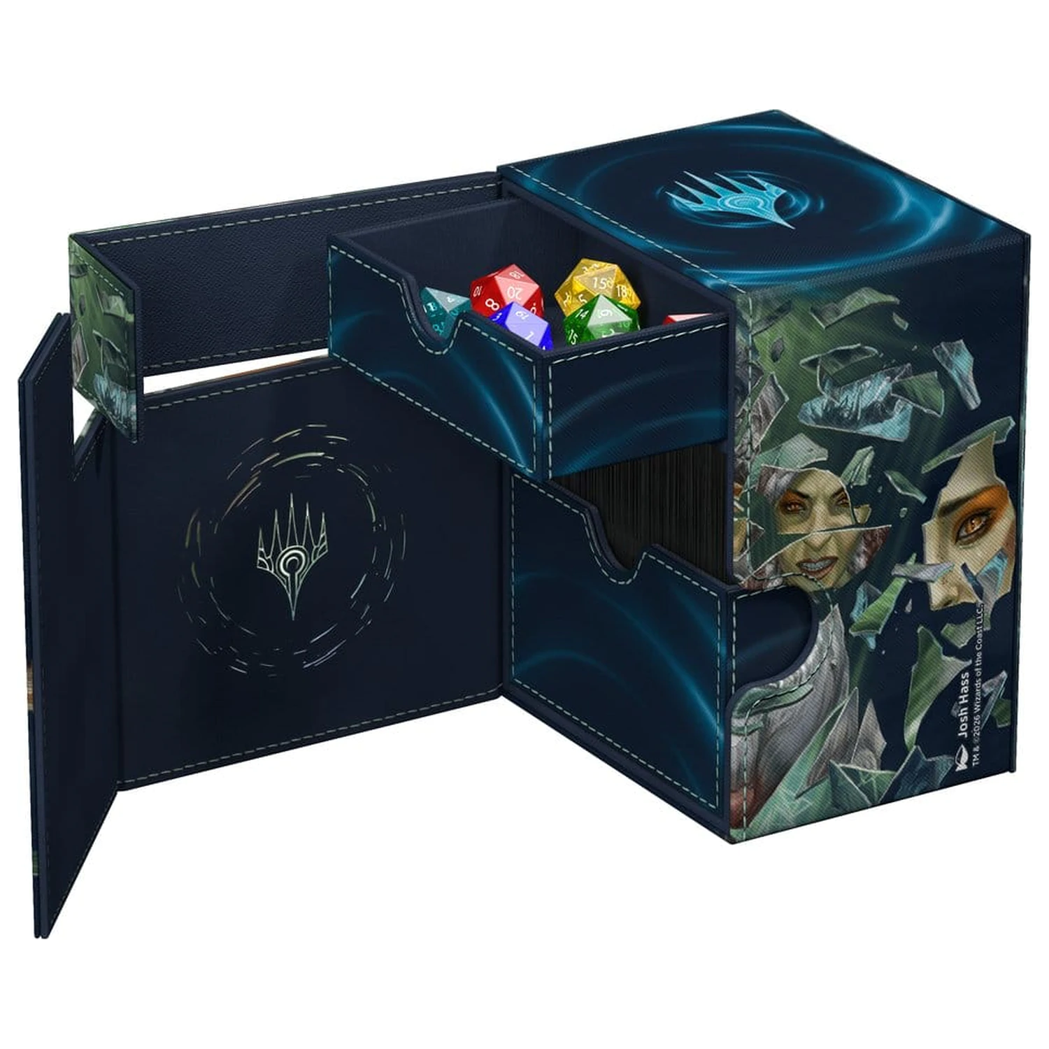 Ultimate Guard Flip'n'Tray 133+ Xenoskin Magic: The Gathering "Reality Fracture" - Way of the Mind Sculptor / Way of the Paradox poza produsului
