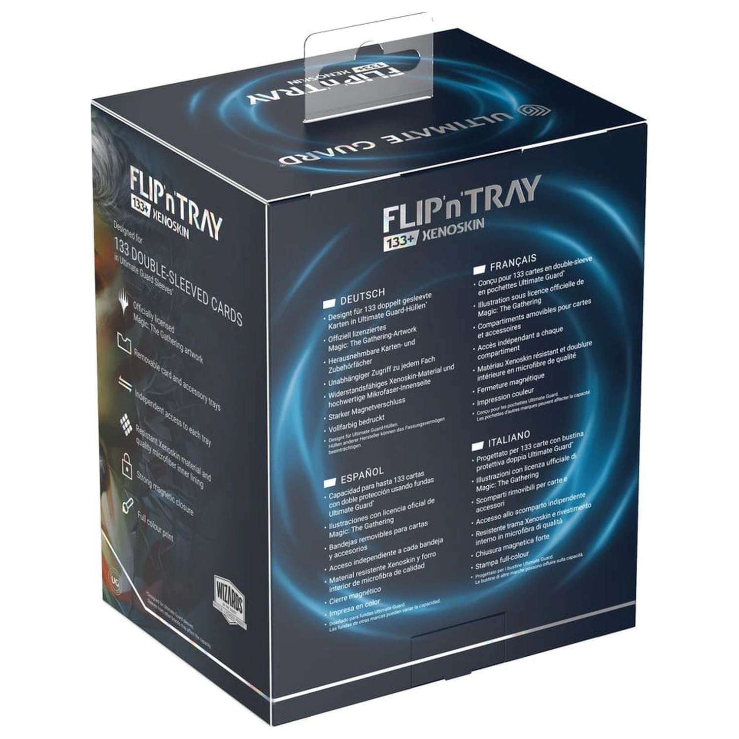 Ultimate Guard Flip'n'Tray 133+ Xenoskin Magic: The Gathering "Reality Fracture" - Way of the Mind Sculptor / Way of the Paradox poza produsului