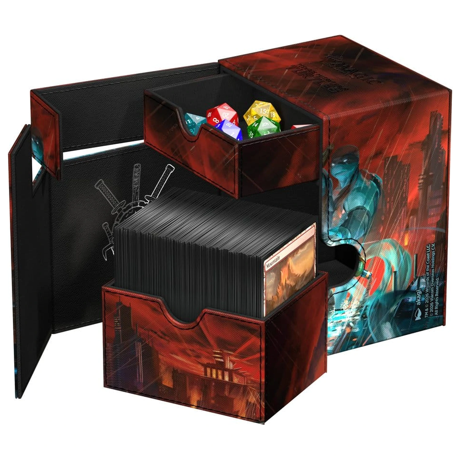 Ultimate Guard Flip'n'Tray 133+ Xenoskin Magic: The Gathering | Teenage Mutant Ninja Turtles - Last Ronin poza produsului