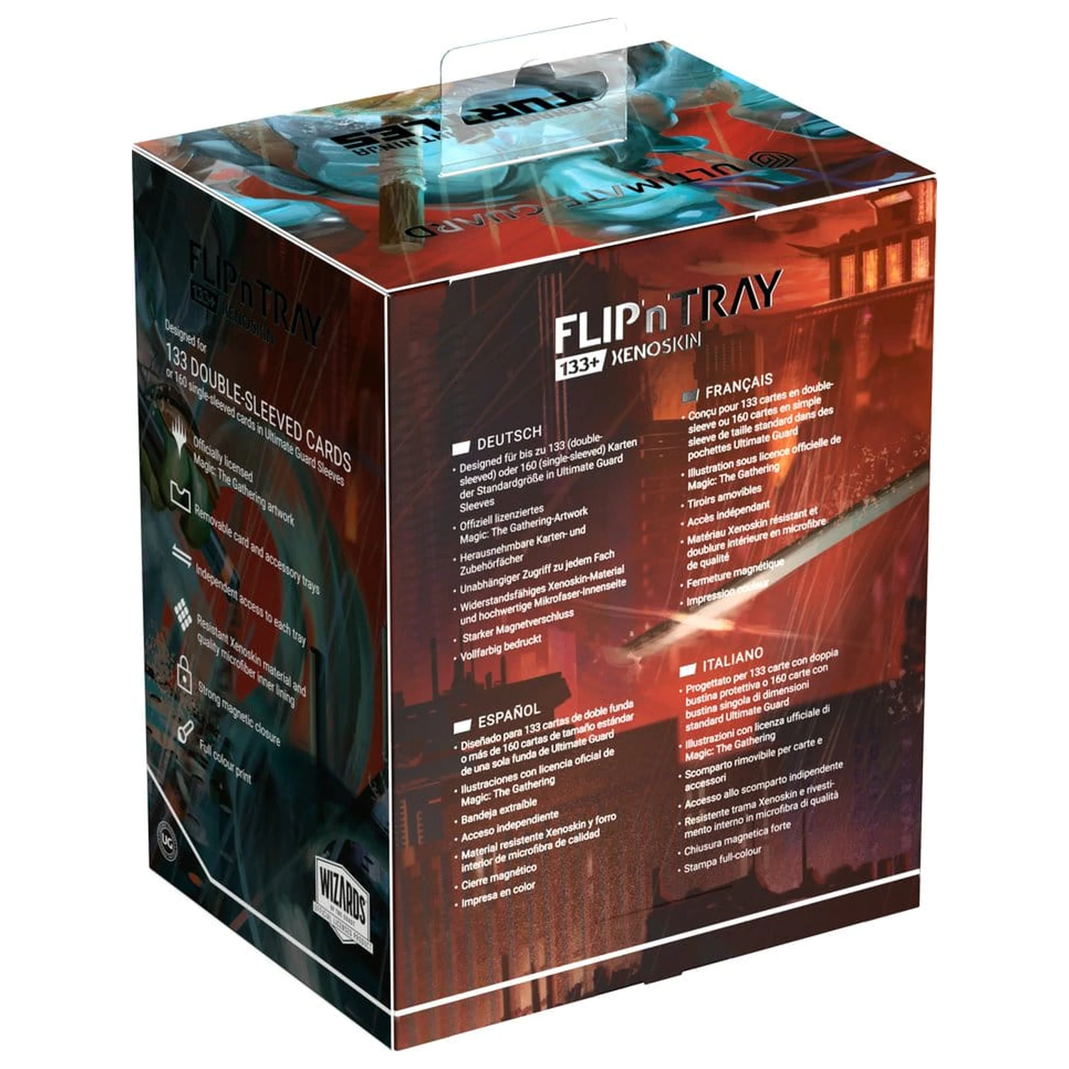 Ultimate Guard Flip'n'Tray 133+ Xenoskin Magic: The Gathering | Teenage Mutant Ninja Turtles - Last Ronin poza produsului