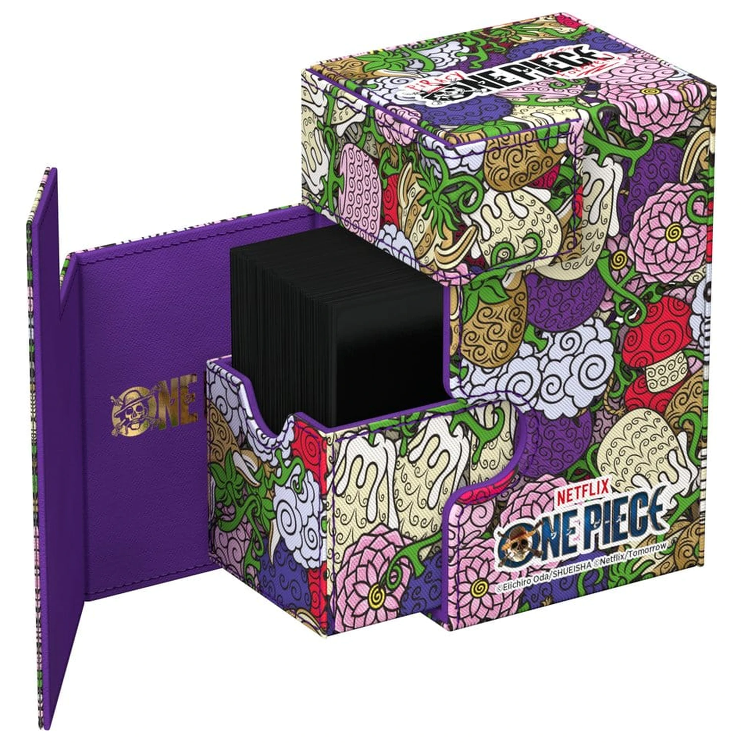 Ultimate Guard Flip'n'Tray 80+ Xenoskin o singura bucata - Devil Fruits poza produsului