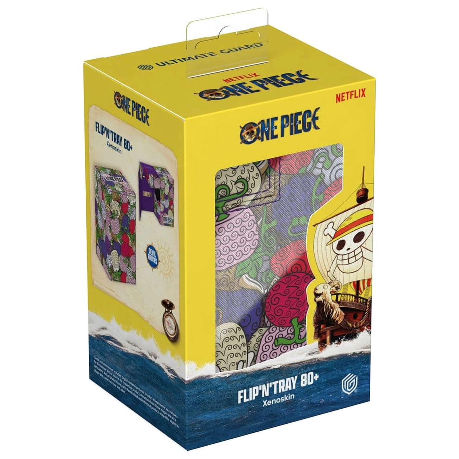 Ultimate Guard Flip'n'Tray 80+ Xenoskin o singura bucata - Devil Fruits poza produsului