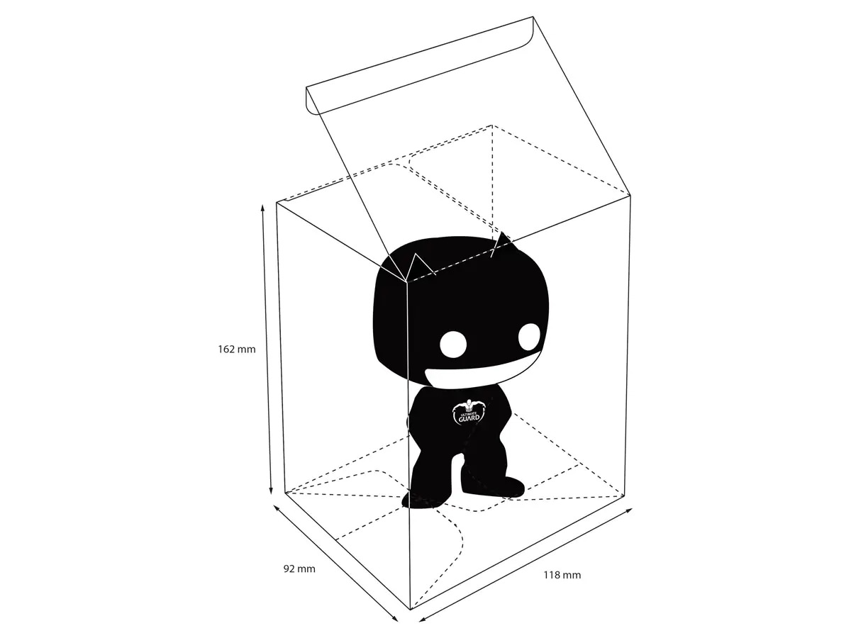 Ultimate Guard Carcasa de protectie pentru Funko POP! Figurines 40 bucati poza produsului