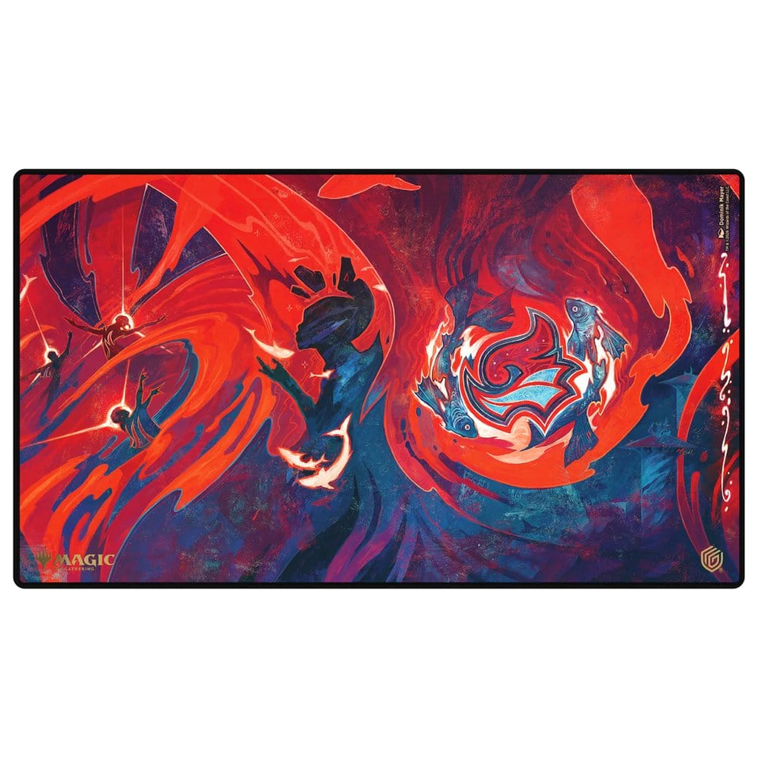 Ultimate Guard Play-Mat Magic: The Gathering "Secrets of Strixhaven" - Prismari poza produsului