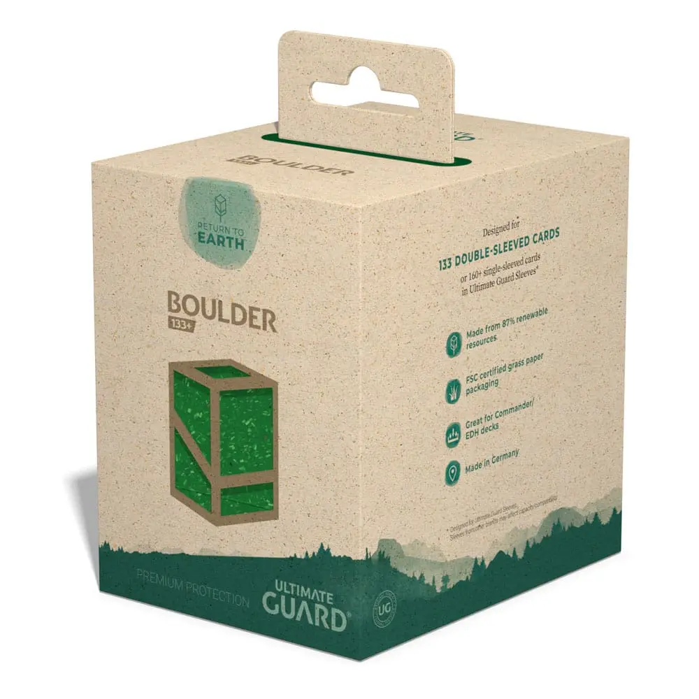 Ultimate Guard Return To Earth Cutie pentru Pachet Boulder 133+ Mărime Standard Verde poza produsului