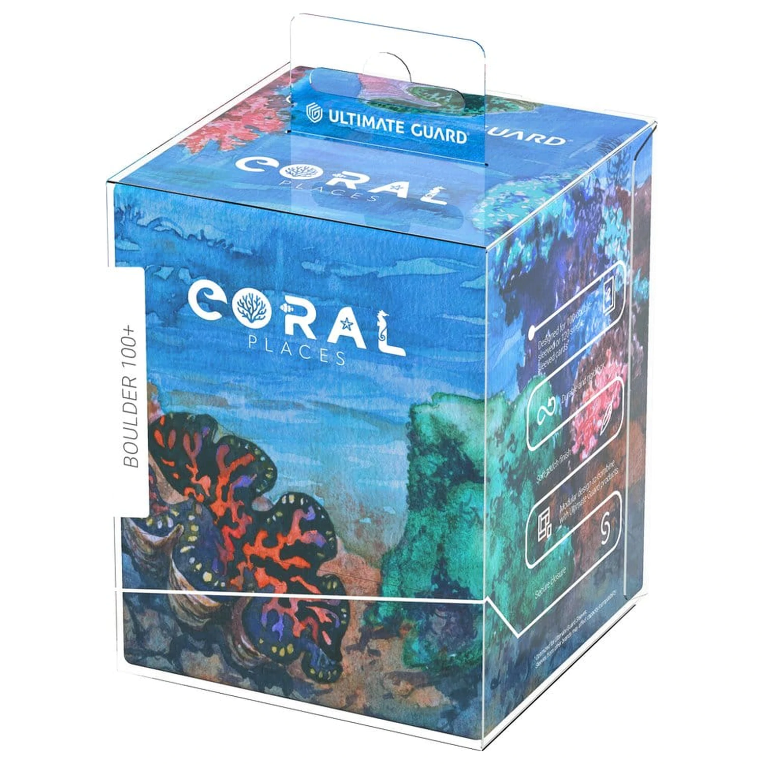 Ultimate Guard RTE Boulder 100+ Coral locuri - Seablue Hush poza produsului
