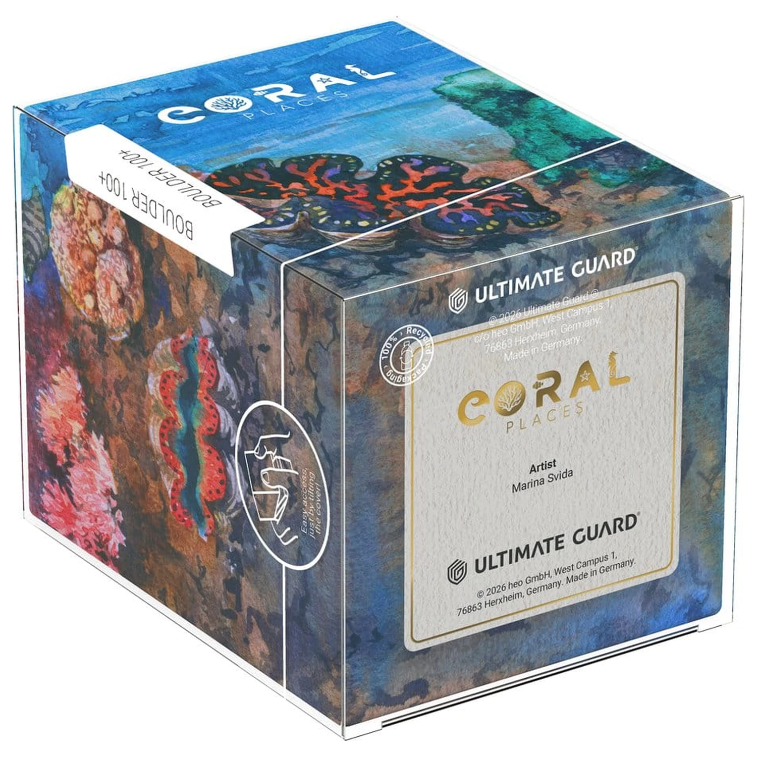 Ultimate Guard RTE Boulder 100+ Coral locuri - Seablue Hush poza produsului