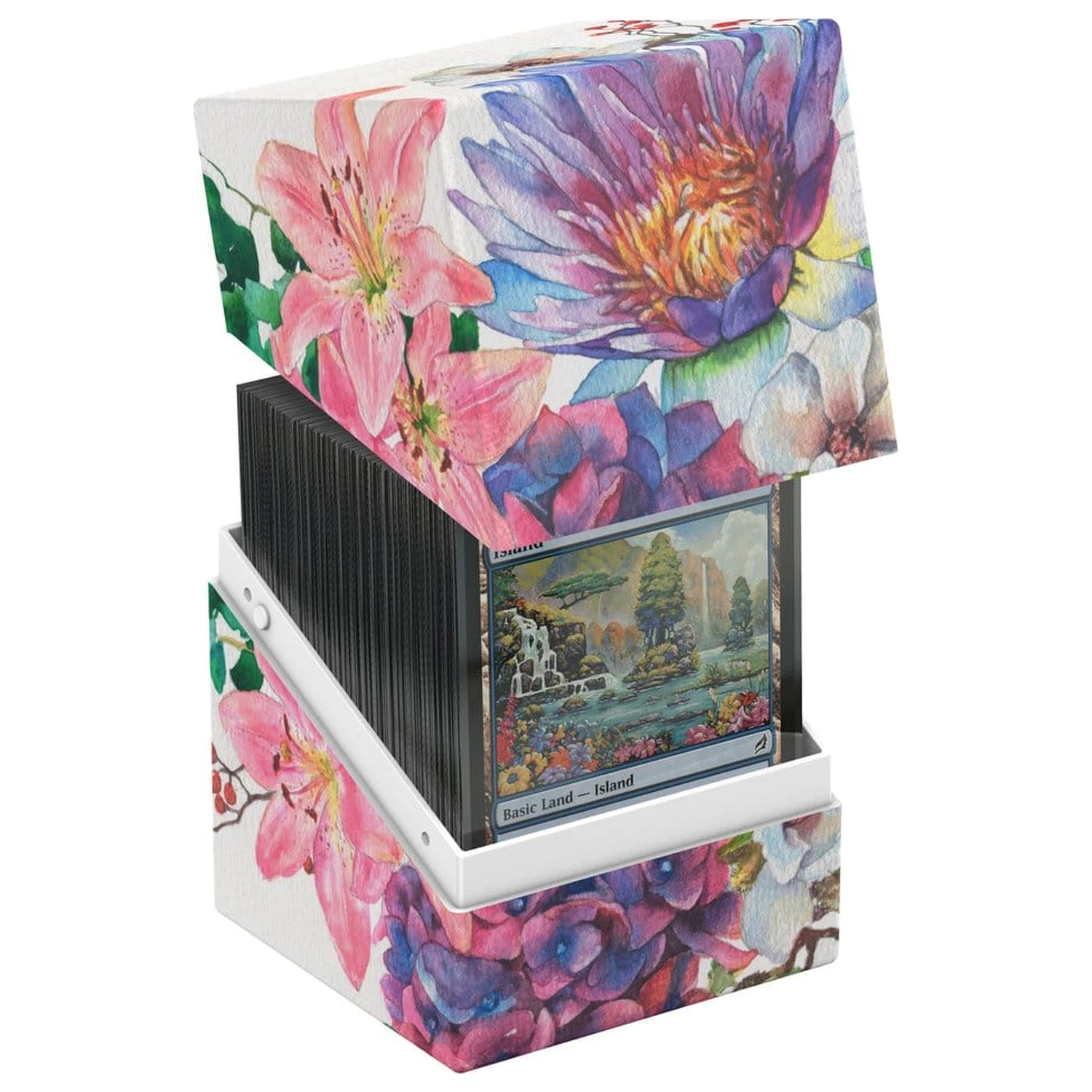 Ultimate Guard RTE Boulder 100+ Floral Places - Lotus Bloom poza produsului