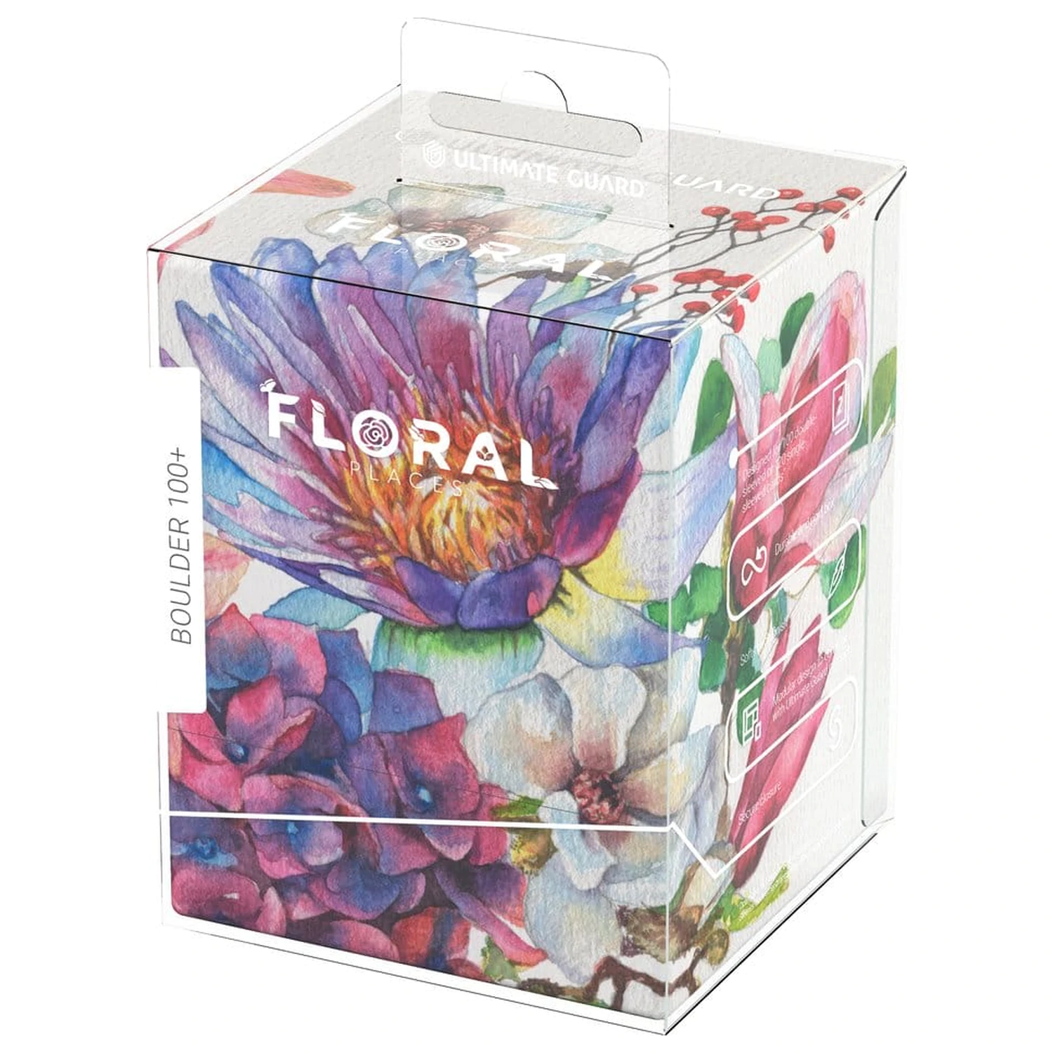 Ultimate Guard RTE Boulder 100+ Floral Places - Lotus Bloom poza produsului