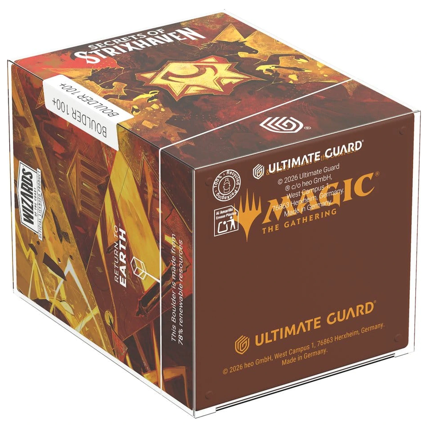 Ultimate Guard RTE Boulder 100+ Magic: The Gathering "Secrets of Strixhaven" - Lorehold poza produsului