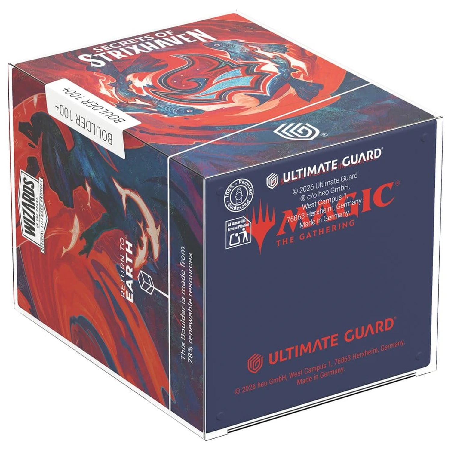 Ultimate Guard RTE Boulder 100+ Magic: The Gathering "Secrets of Strixhaven" - Prismari poza produsului