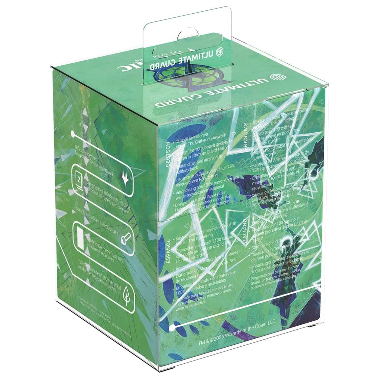Ultimate Guard RTE Boulder 100+ Magic: The Gathering "Secrets of Strixhaven" - Quandrix poza produsului