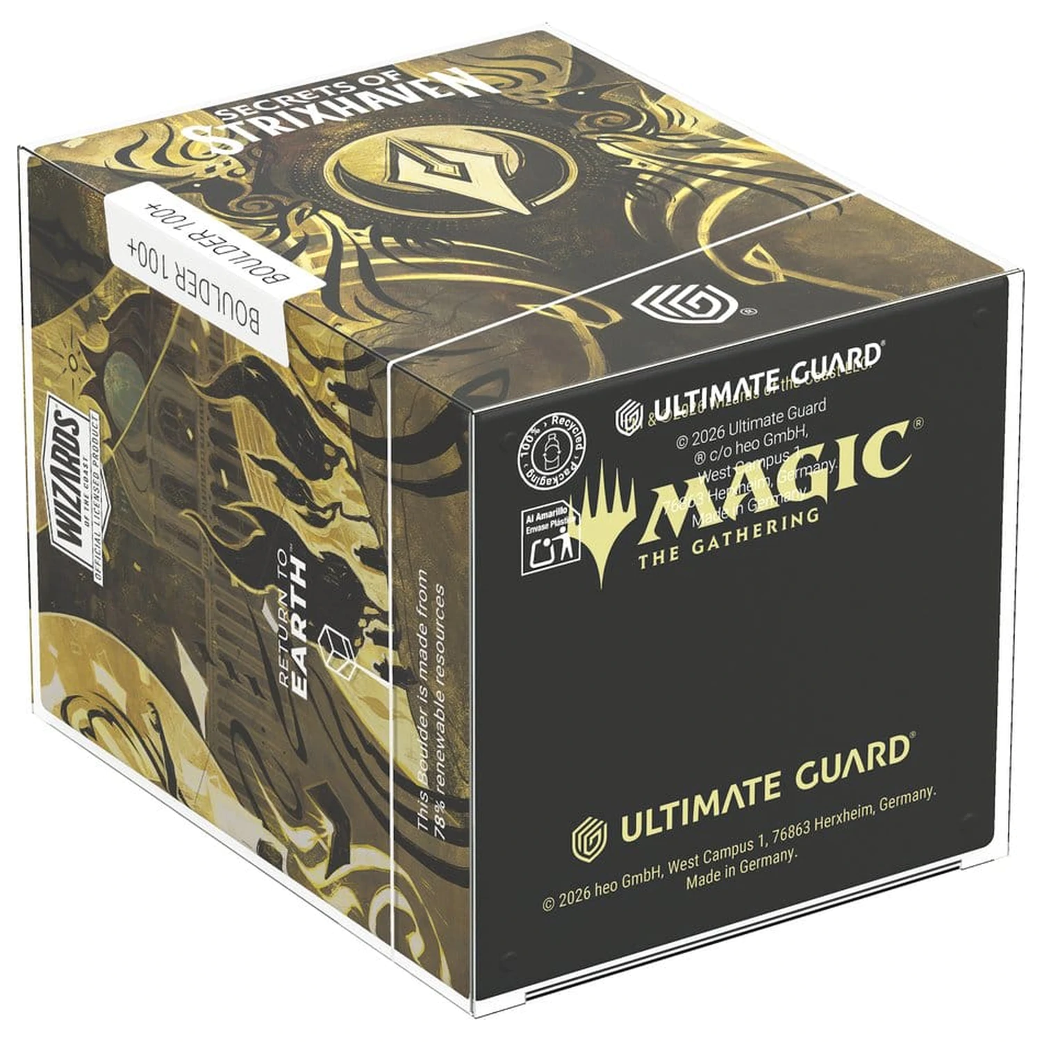 Ultimate Guard RTE Boulder 100+ Magic: The Gathering "Secrets of Strixhaven" - Silverquill poza produsului