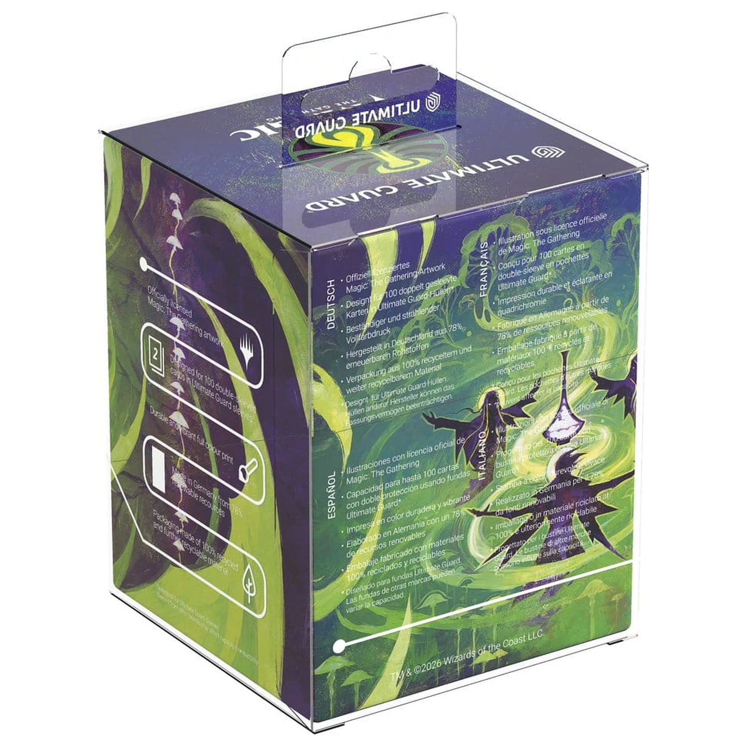 Ultimate Guard RTE Boulder 100+ Magic: The Gathering "Secrets of Strixhaven" - Witherbloom poza produsului