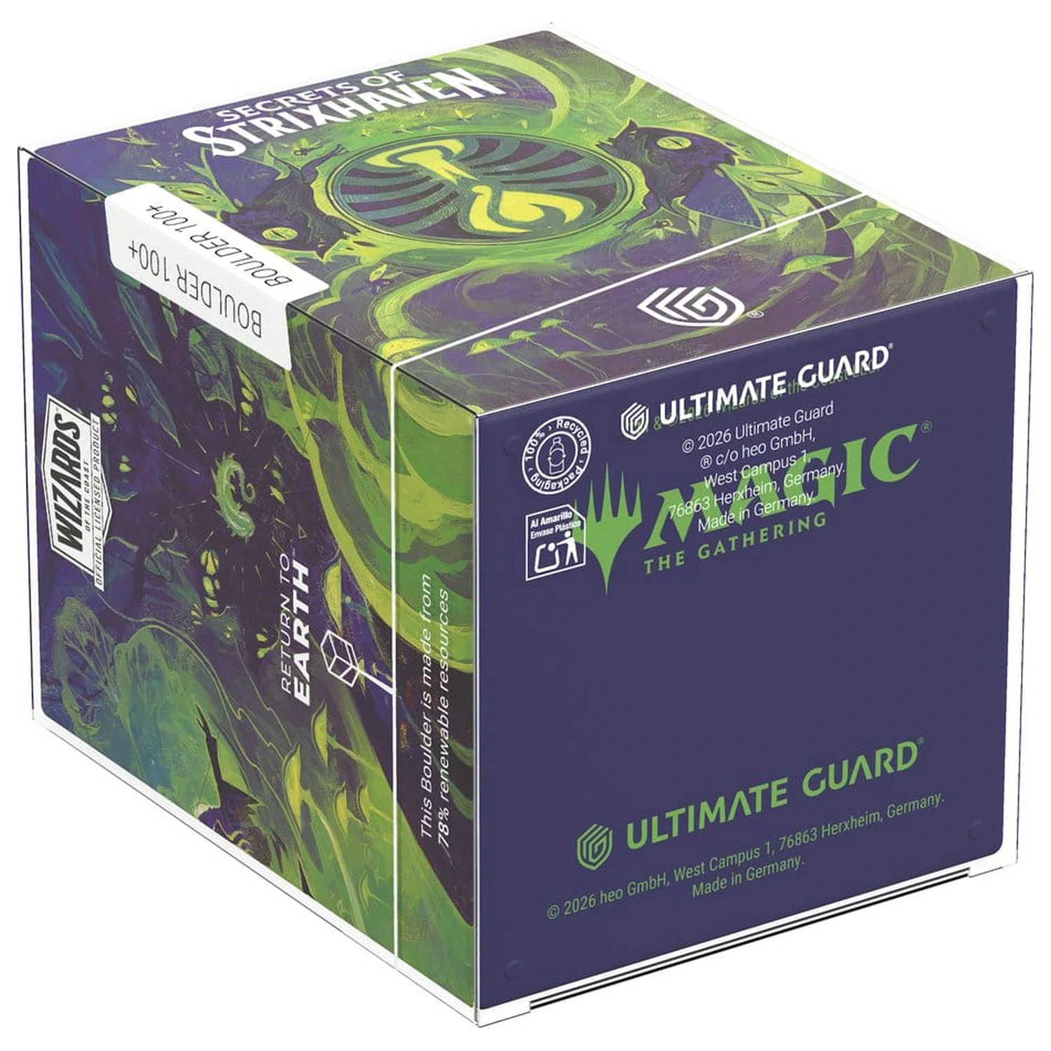 Ultimate Guard RTE Boulder 100+ Magic: The Gathering "Secrets of Strixhaven" - Witherbloom poza produsului