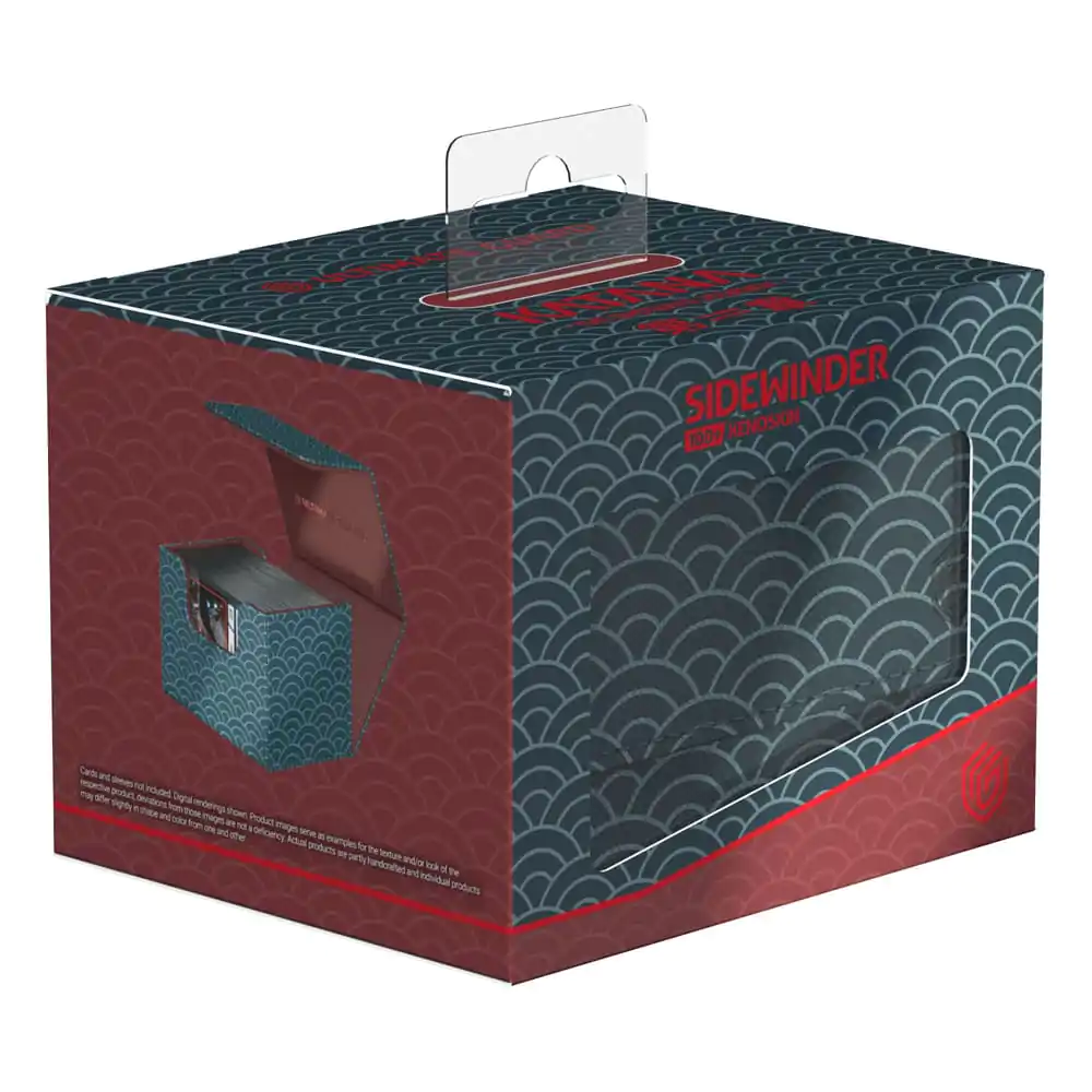 Ultimate Guard Sidewinder 100+ Katana: The Shogun's Journey - Part 2 - Seigaiha (Albastru Închis / Roșu Închis) poza produsului