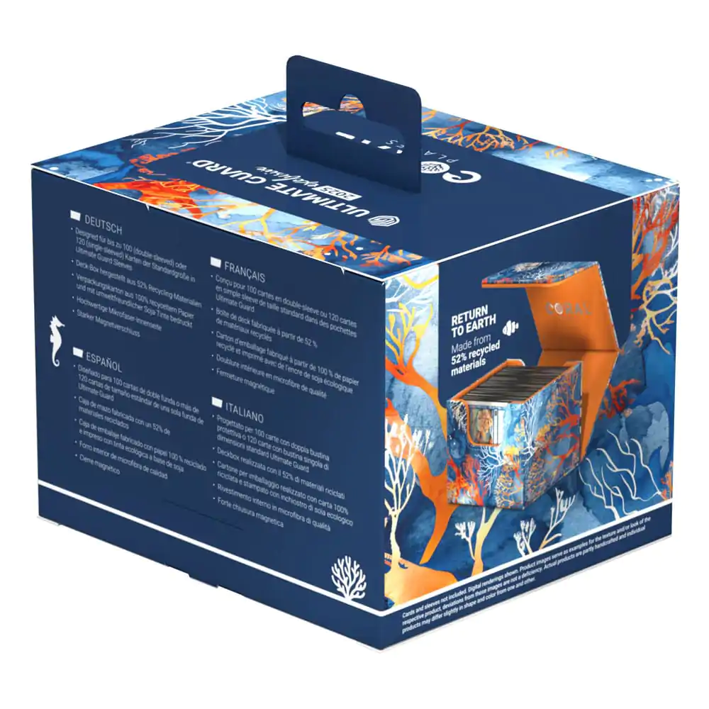 Ultimate Guard Sidewinder 100+ Xenoskin 2025 Exclusive "Coral Places" - Fiery Reef poza produsului