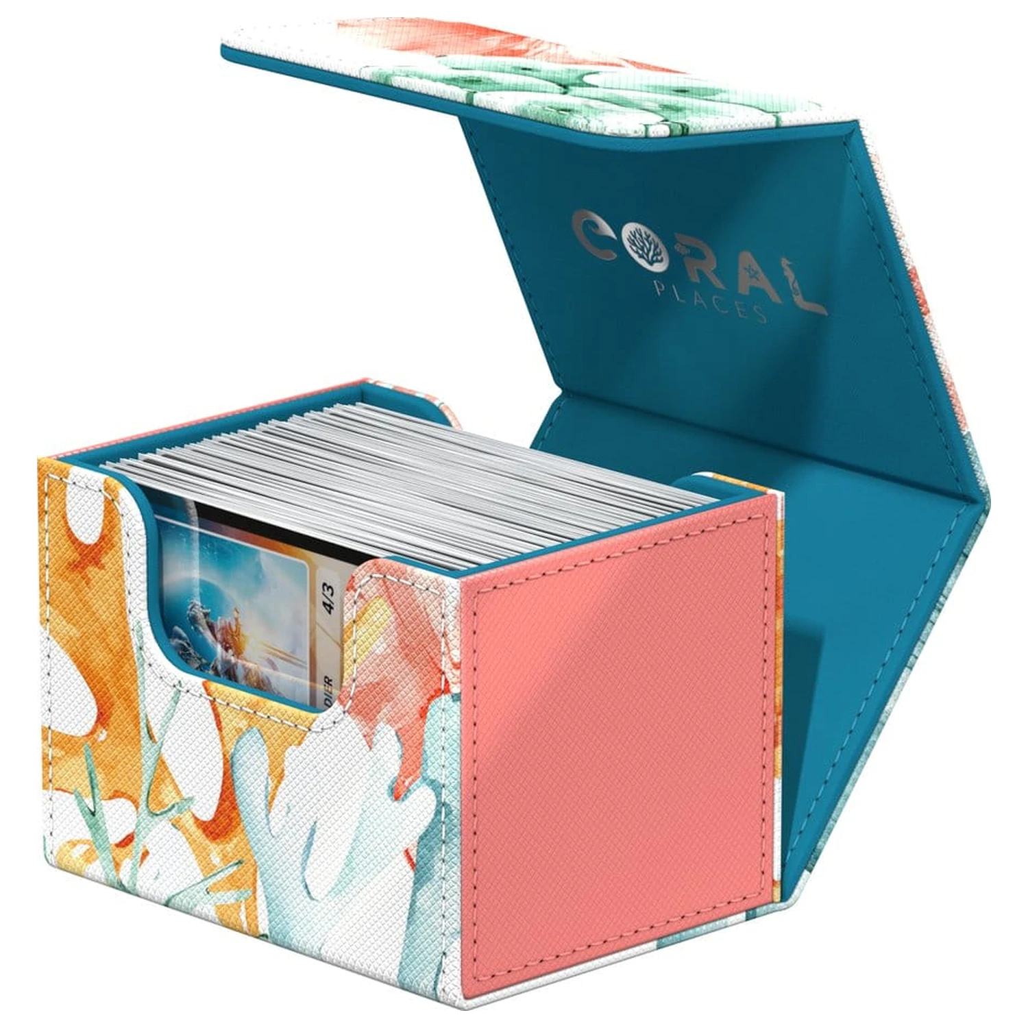 Ultimate Guard Sidewinder 100+ Xenoskin "Coral Places" - Coralline Eden poza produsului