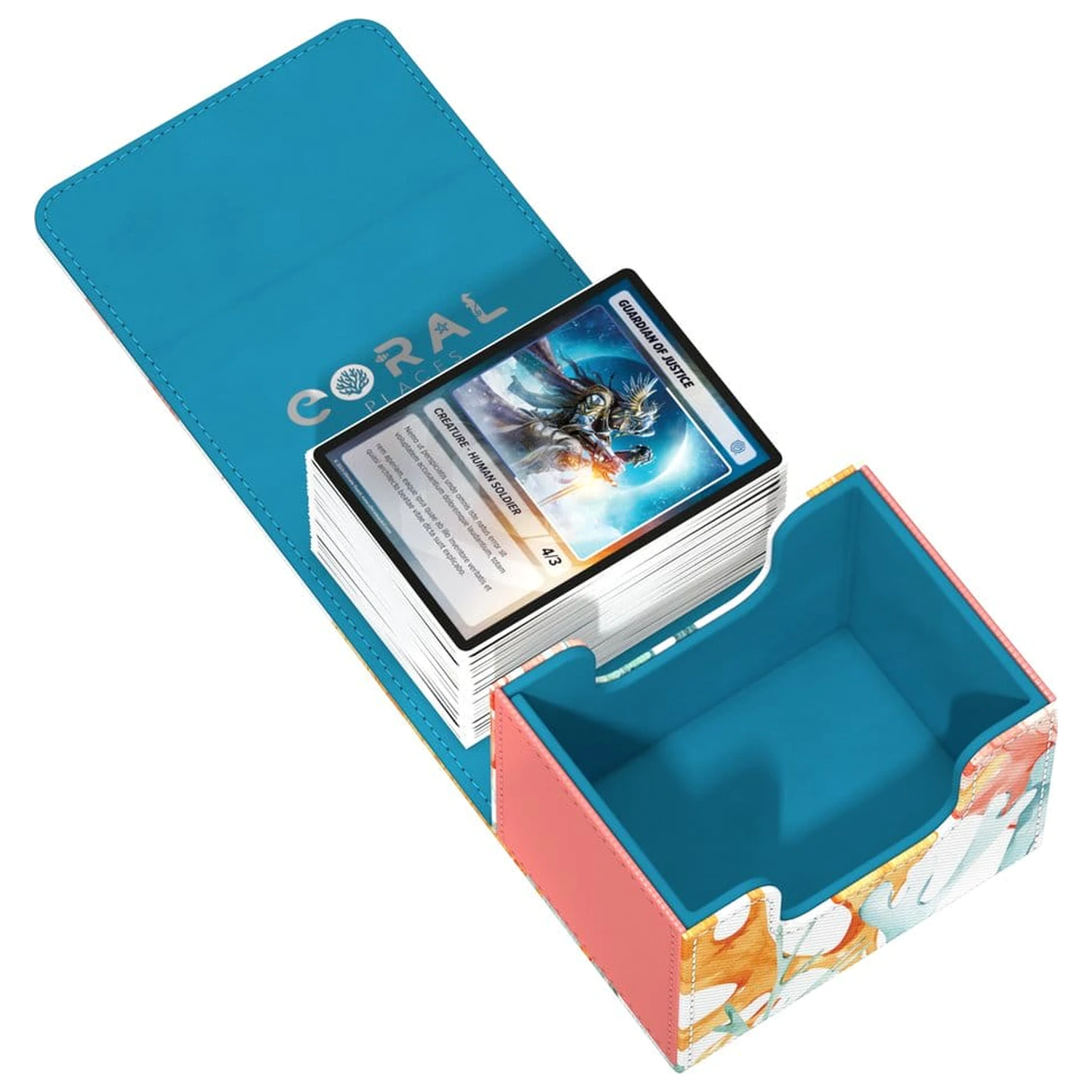 Ultimate Guard Sidewinder 100+ Xenoskin "Coral Places" - Coralline Eden poza produsului