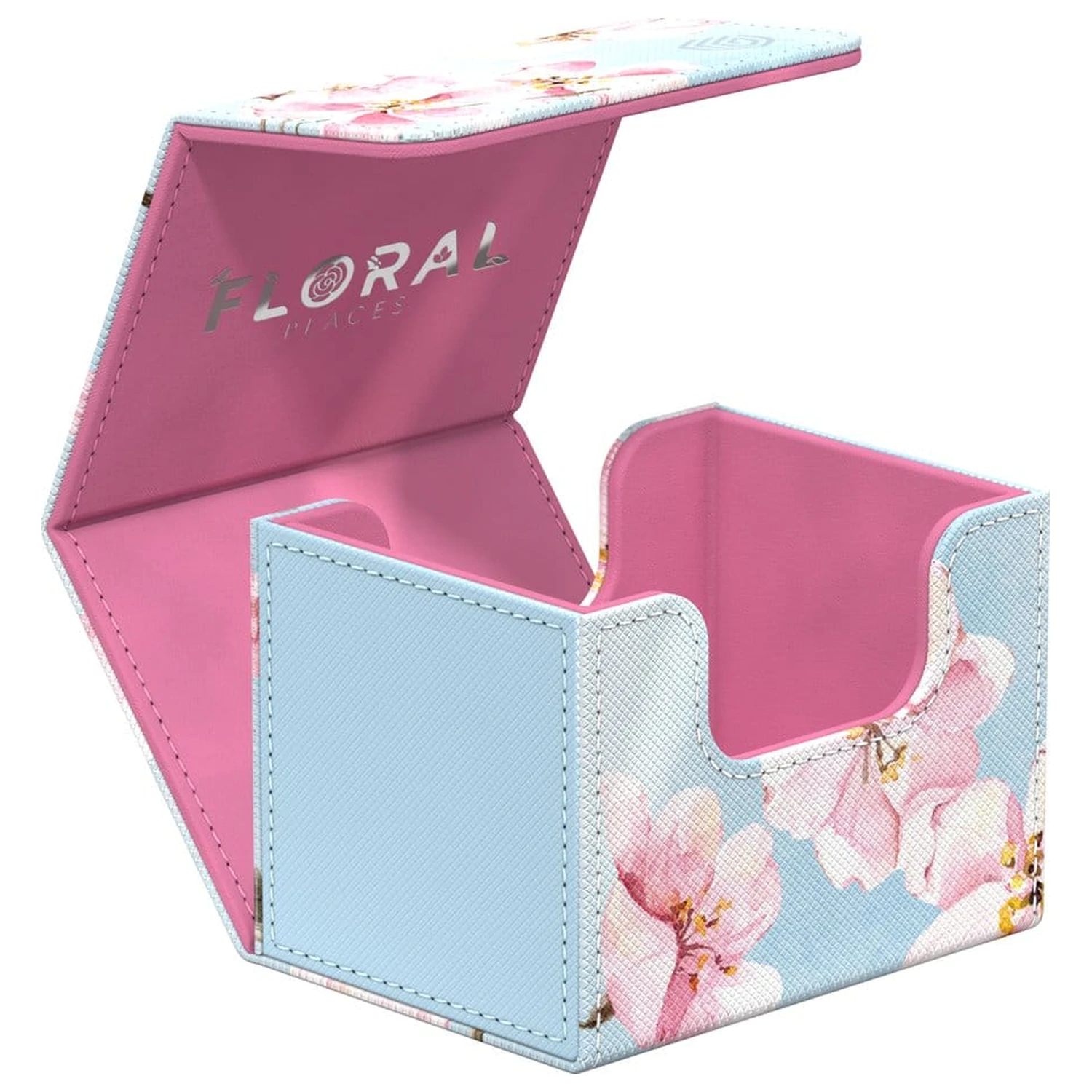Ultimate Guard Sidewinder 100+ Xenoskin "Floral Places" - Cherry Blossom poza produsului