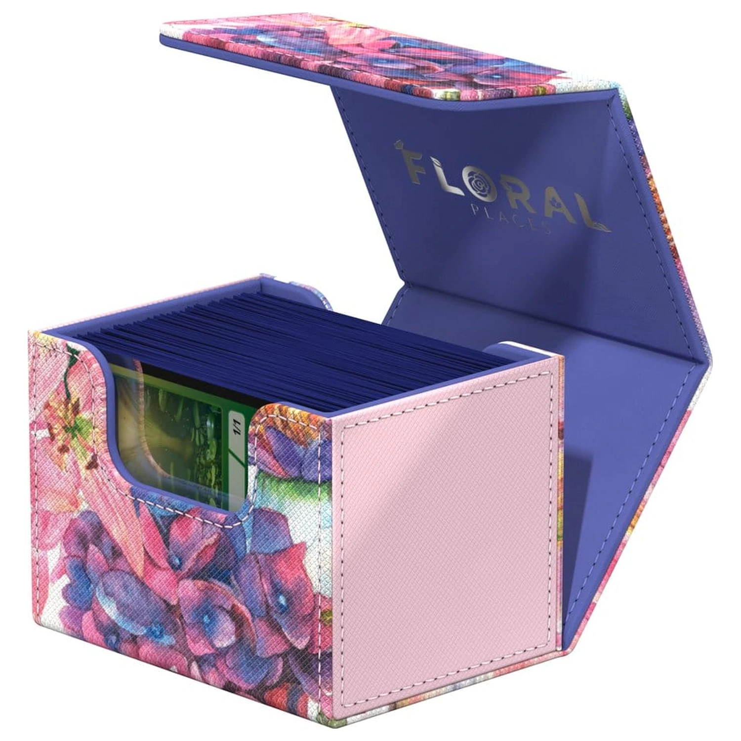 Ultimate Guard Sidewinder 100+ Xenoskin "Floral Places" - Lotus Bloom poza produsului