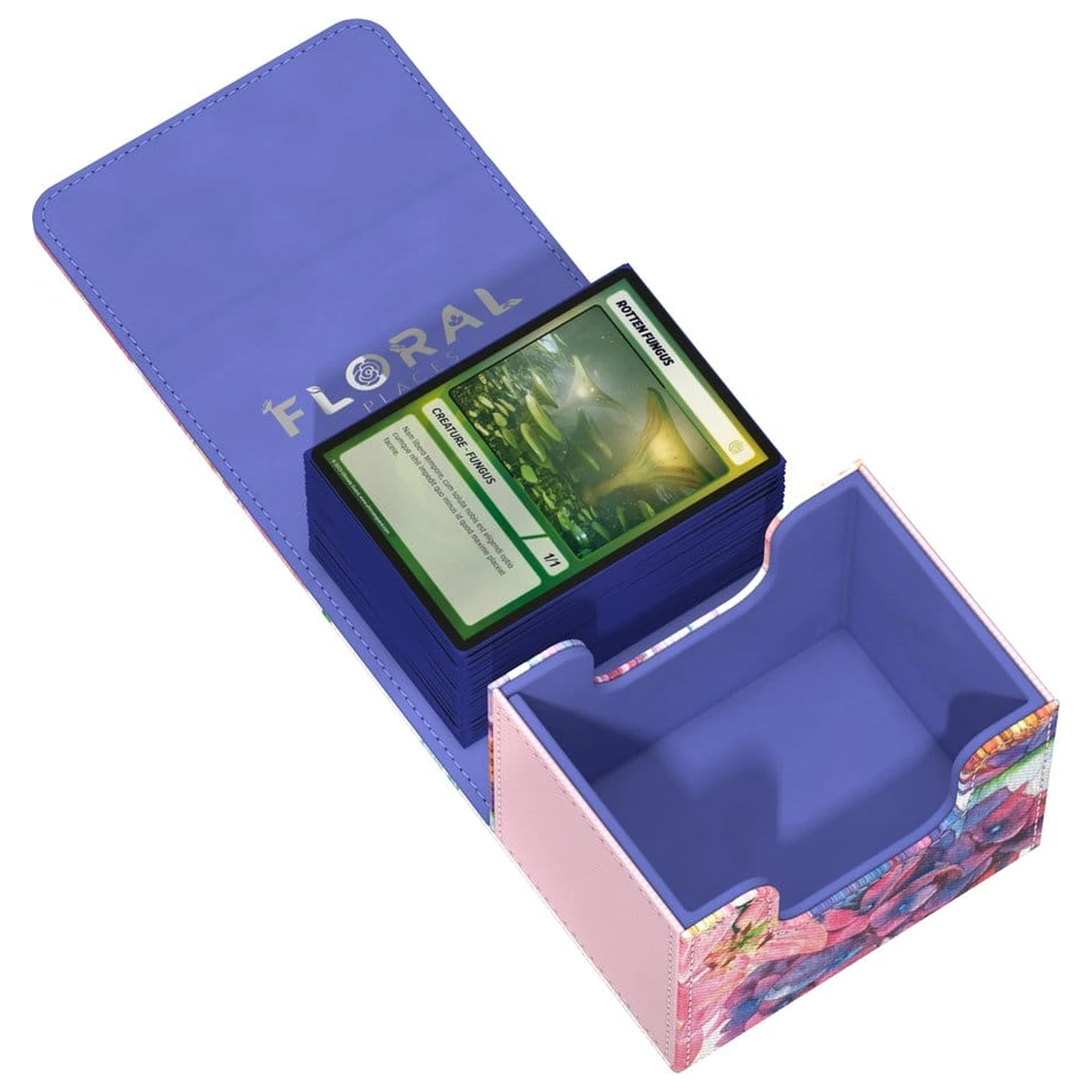 Ultimate Guard Sidewinder 100+ Xenoskin "Floral Places" - Lotus Bloom poza produsului