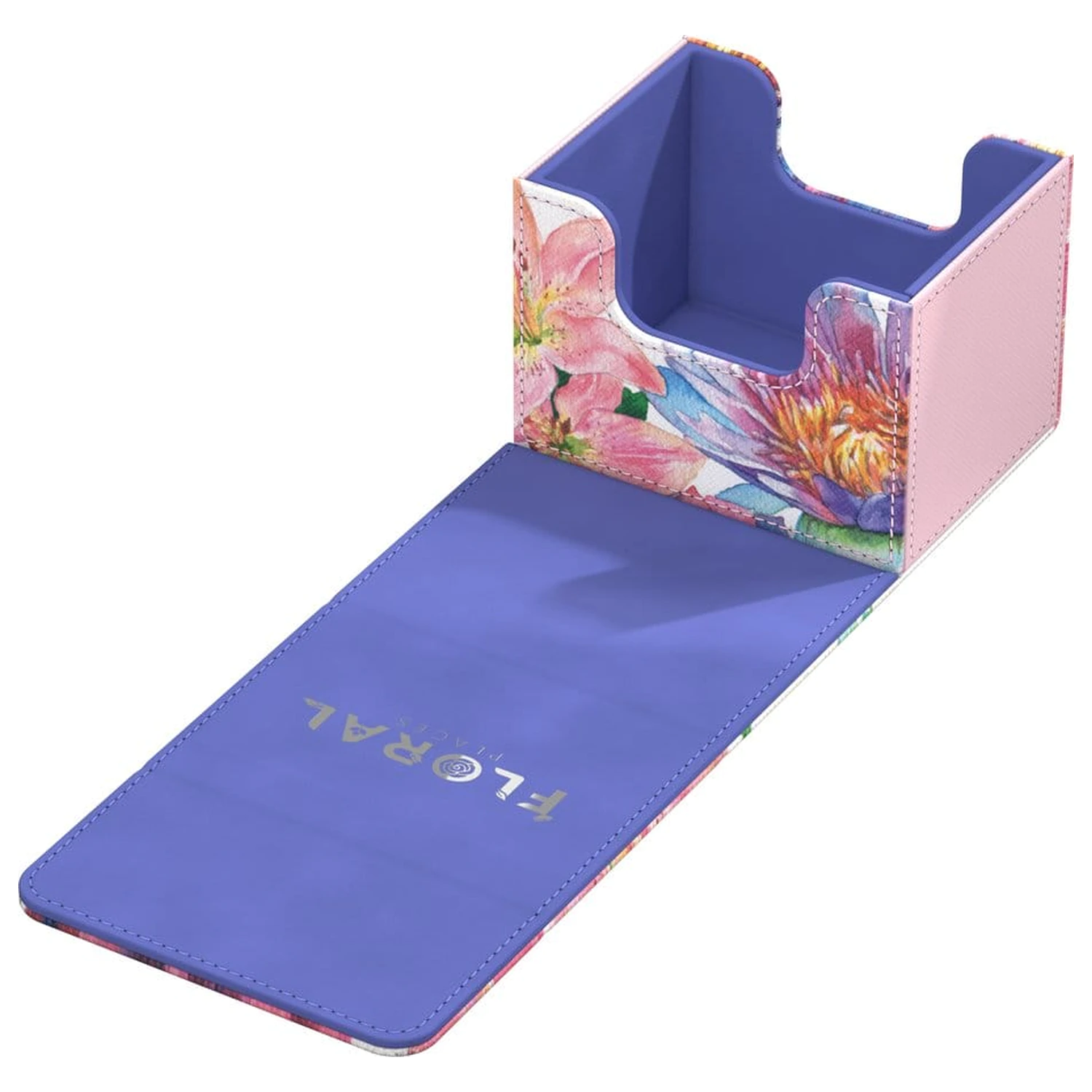 Ultimate Guard Sidewinder 100+ Xenoskin "Floral Places" - Lotus Bloom poza produsului