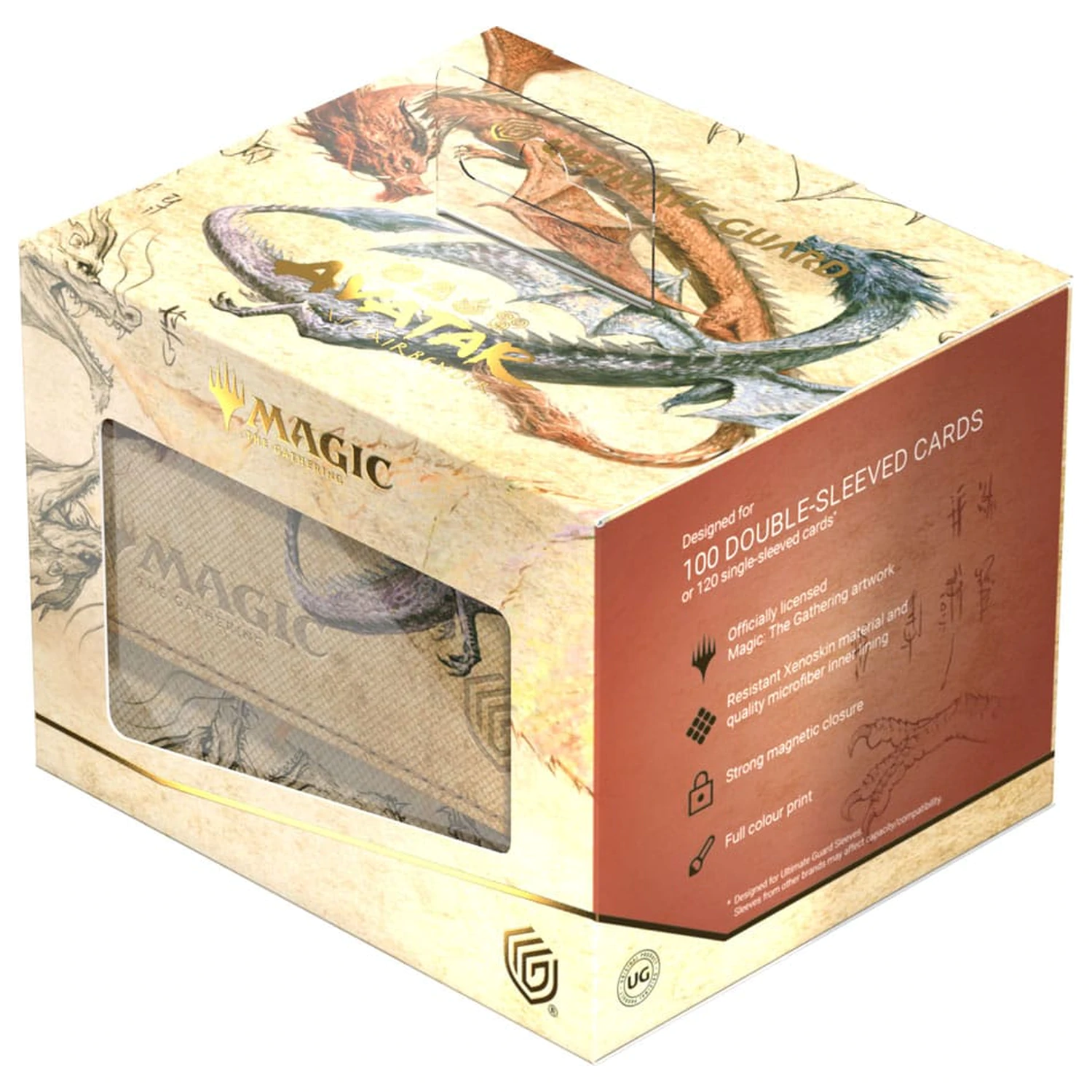 Ultimate Guard Sidewinder 100+ Xenoskin Magic: The Gathering | Avatar: The Last Airbender - Ran and Shaw cutie pentru pachet de cărți poza produsului