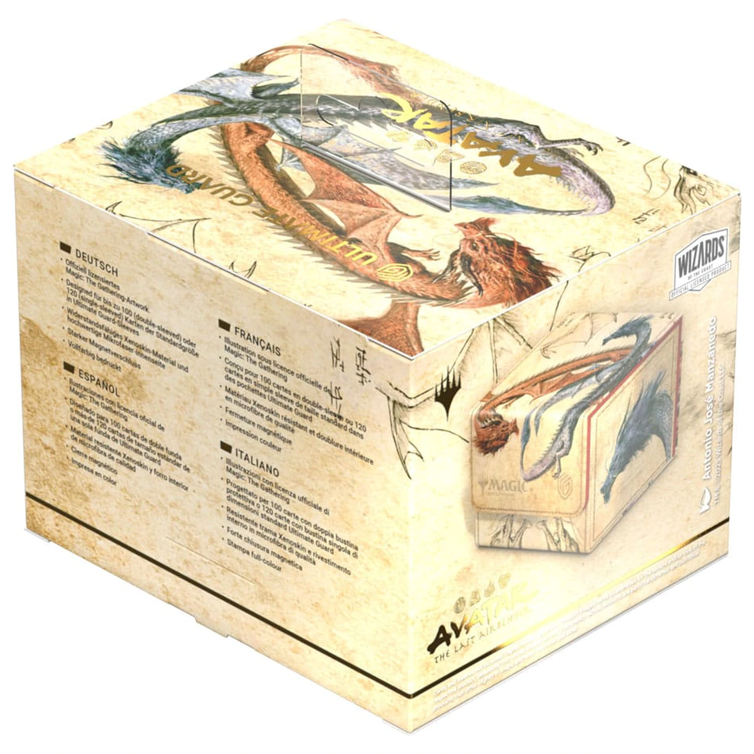 Ultimate Guard Sidewinder 100+ Xenoskin Magic: The Gathering | Avatar: The Last Airbender - Ran and Shaw cutie pentru pachet de cărți poza produsului