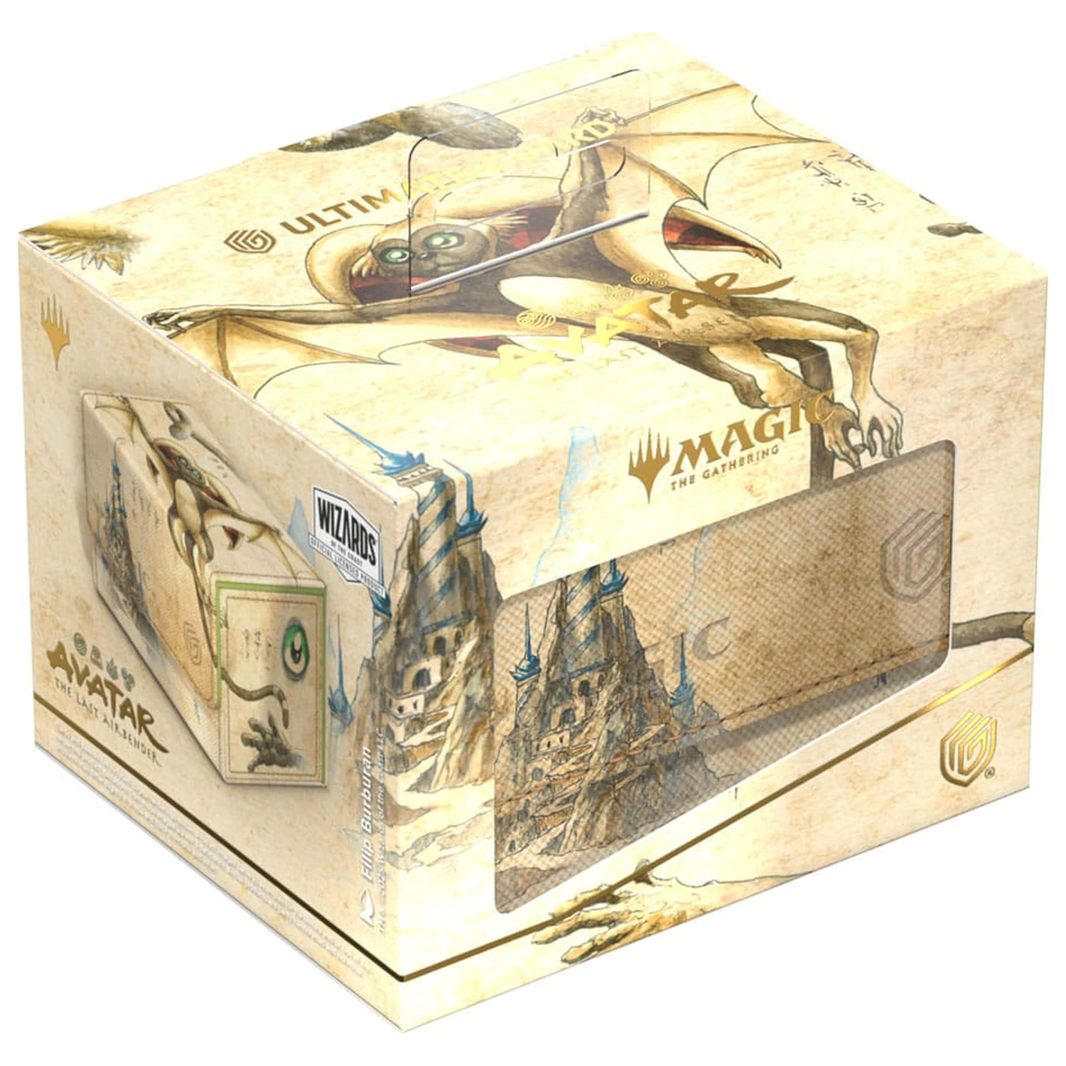 Ultimate Guard Sidewinder 100+ Xenoskin Magic: The Gathering | Avatar: The Last Airbender - Momo, Friendly Flier poza produsului