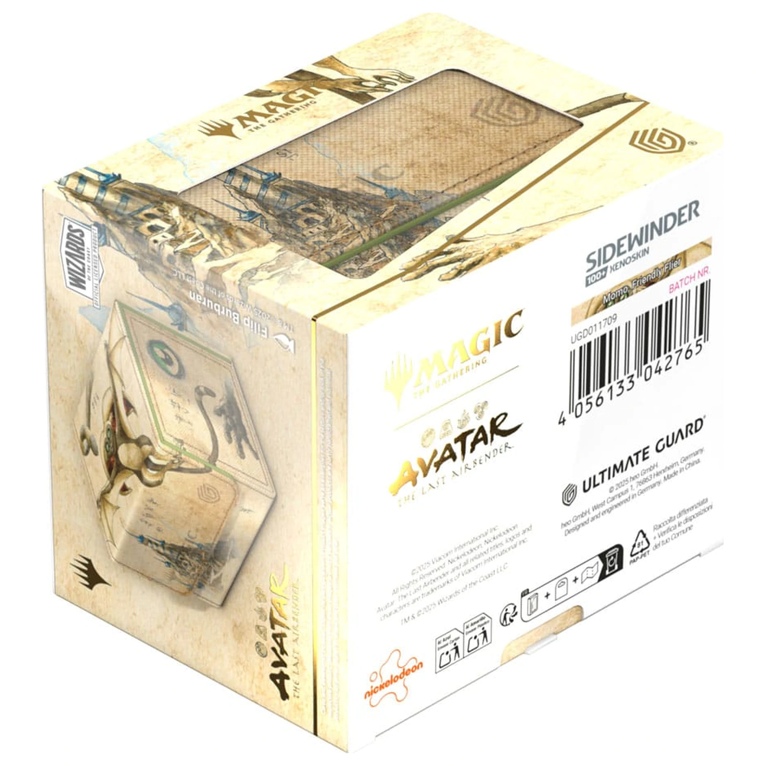 Ultimate Guard Sidewinder 100+ Xenoskin Magic: The Gathering | Avatar: The Last Airbender - Momo, Friendly Flier poza produsului