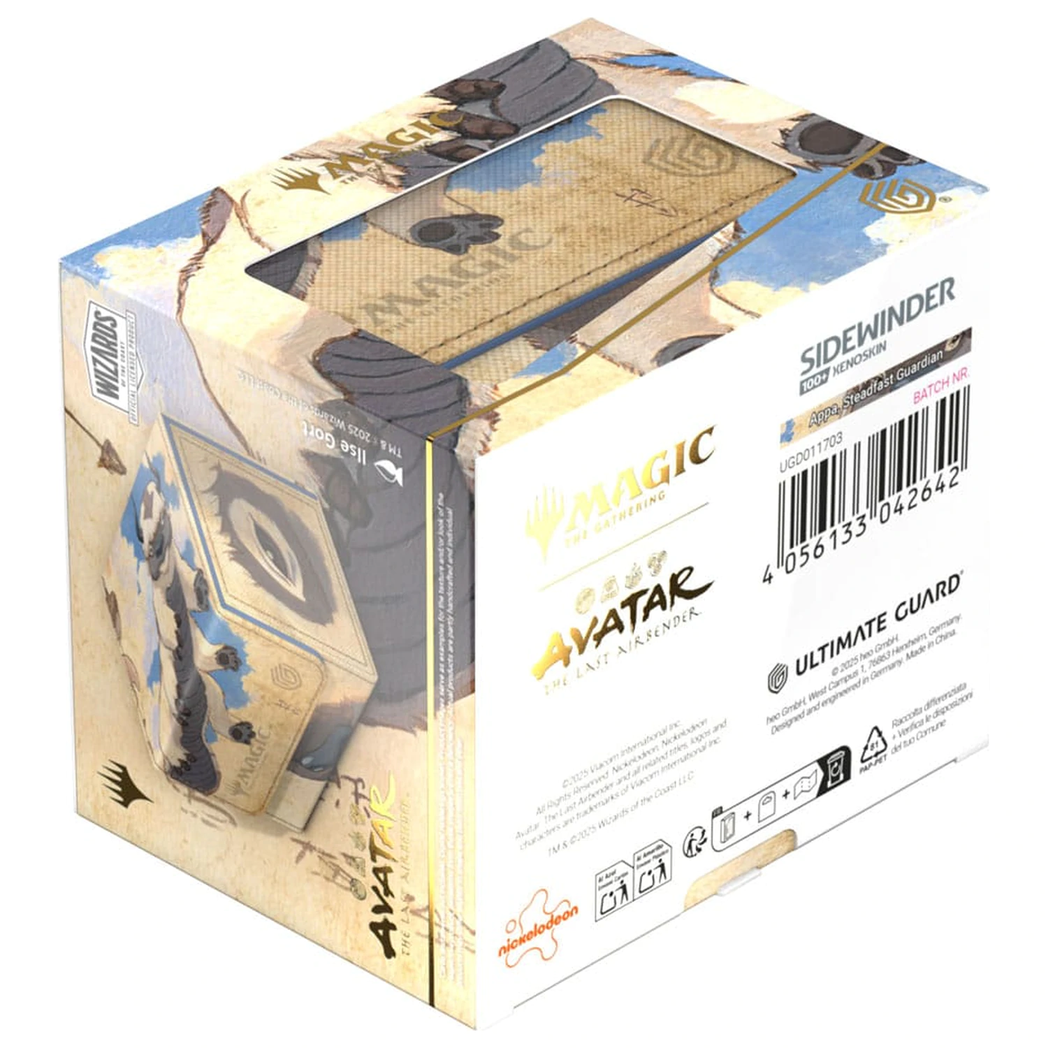 Ultimate Guard Sidewinder 100+ Xenoskin Magic: The Gathering | Avatar: The Last Airbender - Black Mana poza produsului