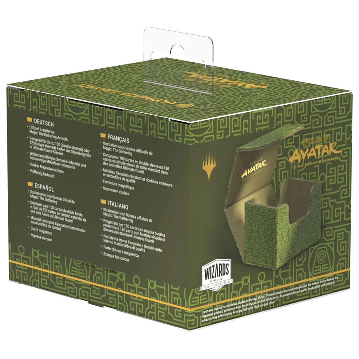 Ultimate Guard Sidewinder 100+ Xenoskin Magic: The Gathering | Avatar: The Last Airbender - Mana Verde poza produsului