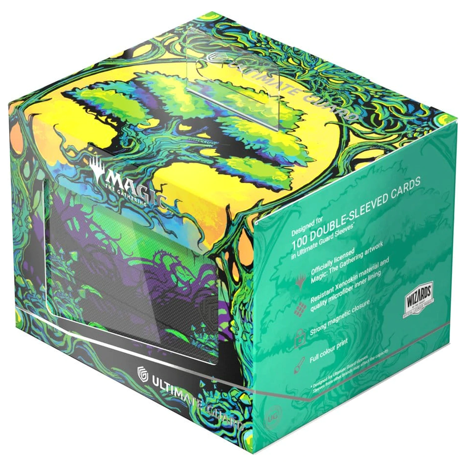 Ultimate Guard Sidewinder 100+ Xenoskin Magic: The Gathering "Jeton de mană" - Forest poza produsului