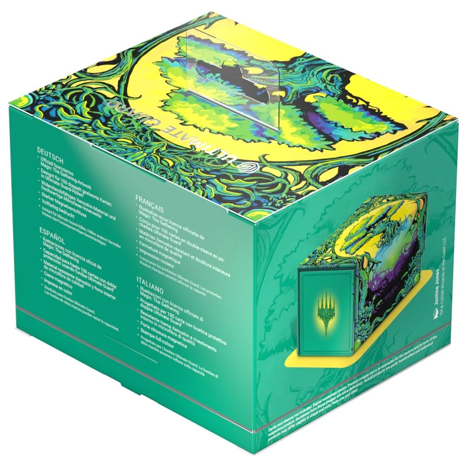 Ultimate Guard Sidewinder 100+ Xenoskin Magic: The Gathering "Jeton de mană" - Forest poza produsului